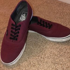 Maroon VANS Sneakers